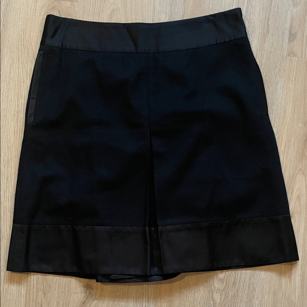 tseSAY Wool / Cashmere Black Mini Skirt Size 8